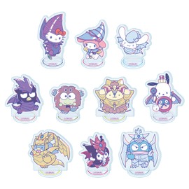 Yu-Gi-Oh! Duel Monsters x Sanrio Characters 01 [Collaboration Illustration] Acrylic Petite Stand Box of 10