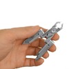 SWISS+TECH ST53100 Stainless Steel 19-in-1 Key Chain Multi Tool, Polished