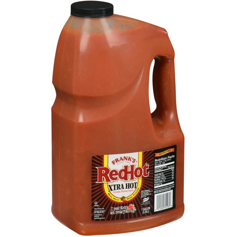Frank's Frank's RedHot 1 Gallon XTRA Hot Cayenne Sauce -