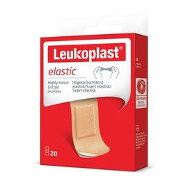 Leukoplast Elastic - Cerotto Elastico 28 x 72 mm, 20 Pezzi