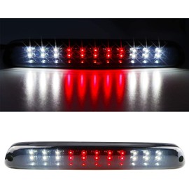 High Mount Stop Third Brake Light, Compatible with 2004-2012 Chevy Colorado & GMC Canyon Third Center Cargo Rear LED 3rd Brake Light Bar Taillight (Black Smoke)