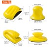 Sanding Blocks 5Pack Hook and Loop Sanding Block Round and