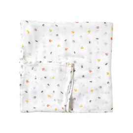 Hoppetta 23111029 Baby Swaddle, White