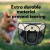 BeanJo Pet Supply Co. Foldable Portable Pet Playpen, Mesh Sides,