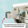 Westmark potato / spaetzle press, with 4 interchangeable perforated discs,
