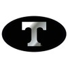 UT TENNESSEE VOLS Black Mirrored 2" Hitch Receiver Cover