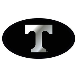 UT TENNESSEE VOLS Black Mirrored 2" Hitch Receiver Cover