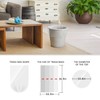 1.2 Gallon 330 Counts Small Trash Bags Garbage Bags by