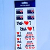 Souvenirs Australia I Love Aus Temporary Tattoos