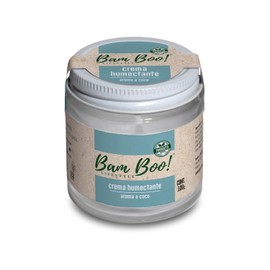 Crema Humectante Natural Aroma a Coco para Cara y Cuerpo 100 g Bam Boo! Lifestyle