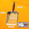 TabifurKitc 304 Stainless Steel Cat Litter Scoop, Metal Litter Scooper