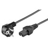 Schuko Power Cable 90 Degrees - C15 Socket 1.80 m