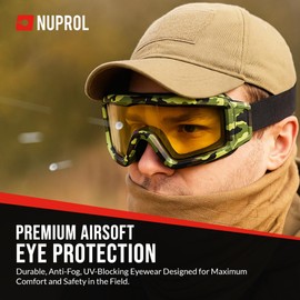 Nuprol - Defence Pro's EN166 Rated Protective Eyewear (Clear|Black)