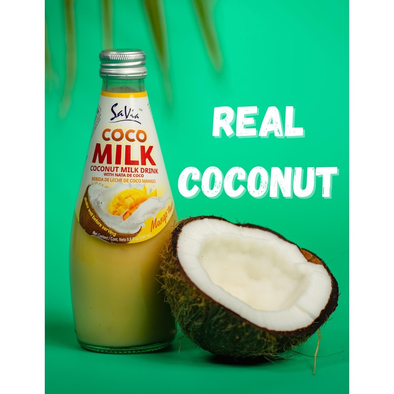 Savia - Coconut Milk Drink, Quality Coconut-Based Beverage, Made with