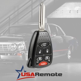 Key fits 2004 2005 2006 2007 Dodge Caravan and Grand Caravan/Chrysler Town Country Fob Keyless Entry Remote (M3N5WY72XX)