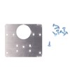 5Pcs Hinge Repair Plate Stainless Steel Firm Durable More Space