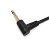 Guitar Pedal Cable Set, 6-Pack, Right Angle Connectors, Noise-Free Effect