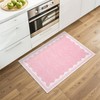 CAREMEE Scalloped Washable Rug 8x10 Area Rugs for Living Room,
