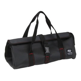 SK11 Pakat Bag, Width 12.6 x Height 5.1 x Depth 6.3 inches (320 x 130 x 160 mm), SPB-C320, Large Opening, Black, For Work, Carpentry, Outdoor Use