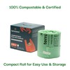2.6 Gallon Compostable Food Scrap Bags - Handle Tie |