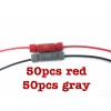 POSI LOCK twist-on wire-wire connector PL1824 18-24AWG 100pk (50xRed +