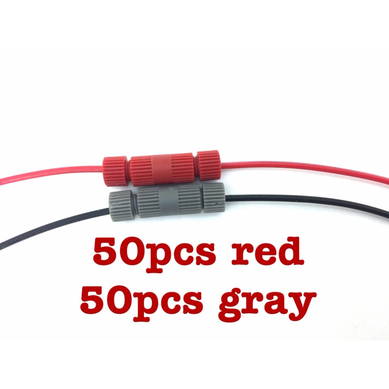 POSI LOCK twist-on wire-wire connector PL1824 18-24AWG 100pk (50xRed +