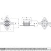 Fielect KSD301 Interruptor de control de temperatura de termostato, interruptor