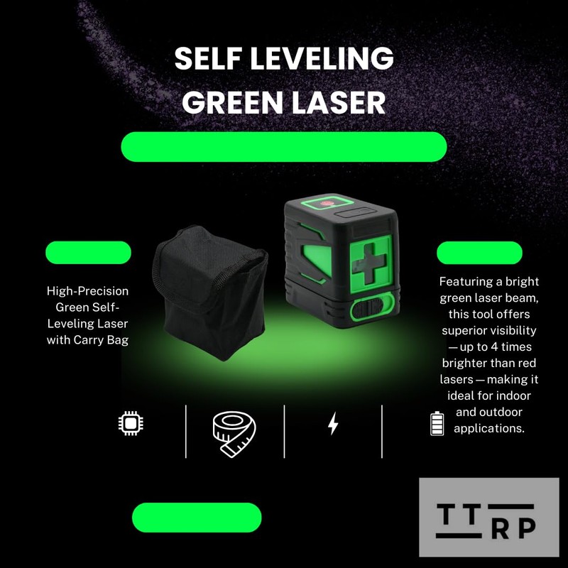 Self Leveling Laser Level Green Hilda Style Home DIY Laser
