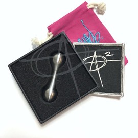 AroundSquare Knucklebone Skill Toy - Begleri - (Stainless Steel)