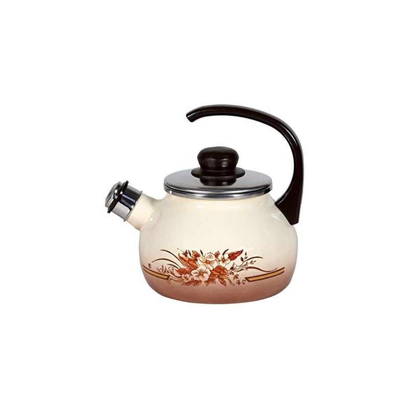 KRÜGER Karl Kessel, Stahlemaille, 2 Liter