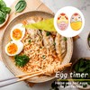 Set of 2 egg timer for cooking (hard/medium/soft), egg selection