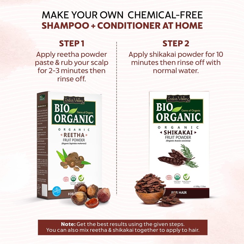 Indus Valley Organic organic powder (reetha)