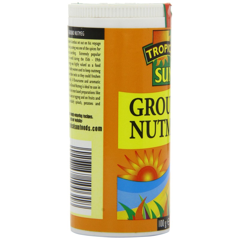 Tropical Sun Ground Nutmeg 100 g (Pack of 6)