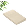 Royale Linens Bamboo Viscose Twin Flat Sheets Only - Cooling