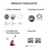 Livaedge Button Maker Supplies 100 Sets 32mm – 1.25 Inch