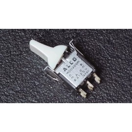 Alco MSD206R Momentary DPDT Paddle Push Button / Switch 6a 125v 6-Pin - New