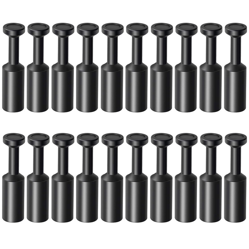 TAILONZ PNEUMATIC 1/4 Inch Push-to-Connect Fitting Plug Pbt Resin PP-1/4(Pack