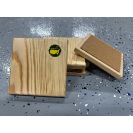 Handmade HAND MADE Pine Coasters from Hurricane Helene storm Augusta National The Masters