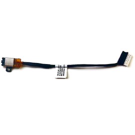 Replacement DC Power Jack Port Cable Charging Socket Plug Connector (2Pcs) Fit for Dell Inspiron 15-5570 5575 P75F 17-5770 5775 P35E P35E001 P/N: DC301011B00 CN: 02K7X2 2K7X2 BAL70