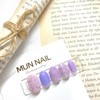 Plump Flower Nail Tips - Round / 통통 플라워 네일팁