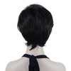 Lydell 8" Short Straight Women Wigs Heat Resistant Synthetic Hair