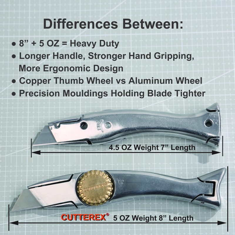 CUTTEREX Heavy Duty SharkKnife VinylKnife UtilityKnife RoofingKnife Delphin Dolphin Carpet