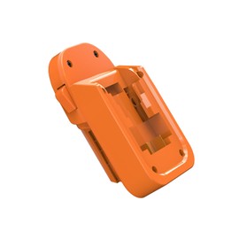 LQ-18RY Adapter Fits Ridgid 18v (NOT 18v Advanced Platform) Cordless Tools for DeWalt 20v MAX XR Slider Lithium Batteries-Adapter Only, Orange