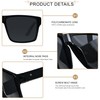 LYZOIT Square Sunglasses for Men Women Oversized Big UV Protection