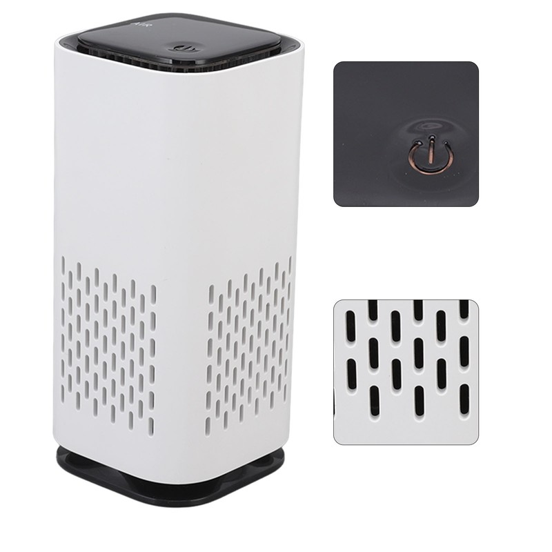 Mini Air Purifier 800W Anion USB Powered Strong Adsorption Quick
