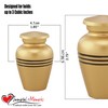 Immortal-Memories Serenity Keepsake Urn for Ashes - Miniature Urns -