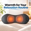Lower Back Massager with Heat and Vibration – Contoured Design