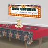 Beistle Red Carpet Star Tablecover