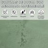 KTMOUW Cortina de Baño 180×180CM 100% Poliéster Con Membrana Impermeable,