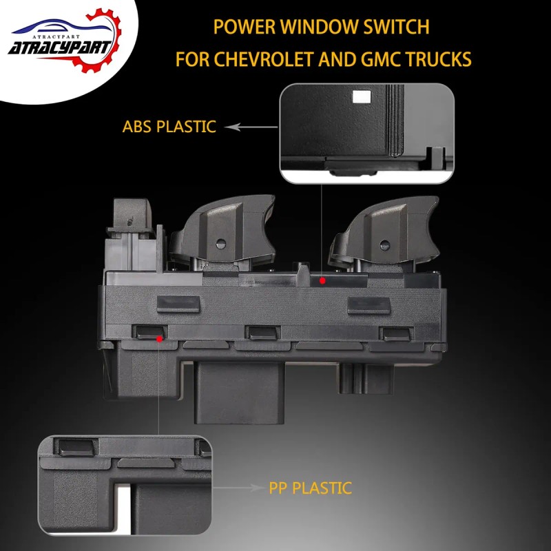Interruptor Eléctrico Ventana Cerradura Espejo Chevy Silvera